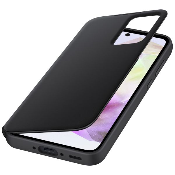 Samsung Original Coque S View Samsung Galaxy A35 - Noir
