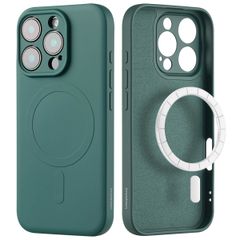 imoshion Coque Couleur avec MagSafe Apple iPhone 16 Pro Max - Vert foncé