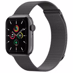 imoshion Bracelet magnétique milanais Apple Watch | 38/40/41/42 mm - Taille M - Space Grey