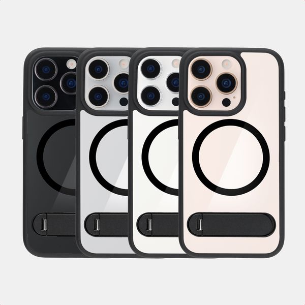 Accezz Coque arrière Hold avec MagSafe Apple iPhone 16 Pro - Black