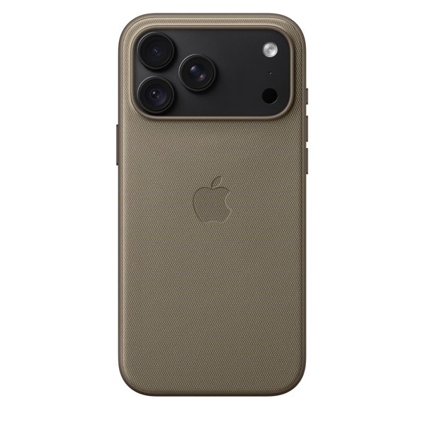 Apple Coque TechWoven avec MagSafe Apple iPhone 18 Pro Max - Taupe