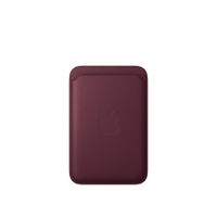 Apple FineWoven Wallet MagSafe avec la fonction 'Localiser' - Burgundy