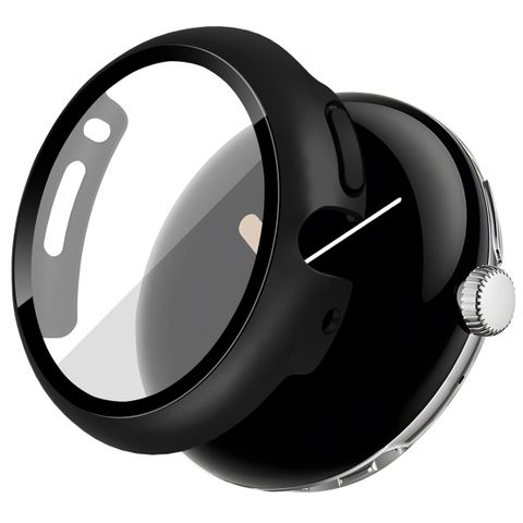 imoshion Coque rigide à couverture complète Google Pixel Watch / Watch 2 / Watch 3 / Watch 4 (41 mm) - Noir