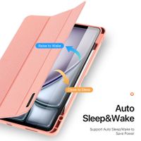 Dux Ducis Coque tablette Domo Apple iPad Air 13 pouces (2026) M4 / (2025) M3 / (2024) M2 - Rose