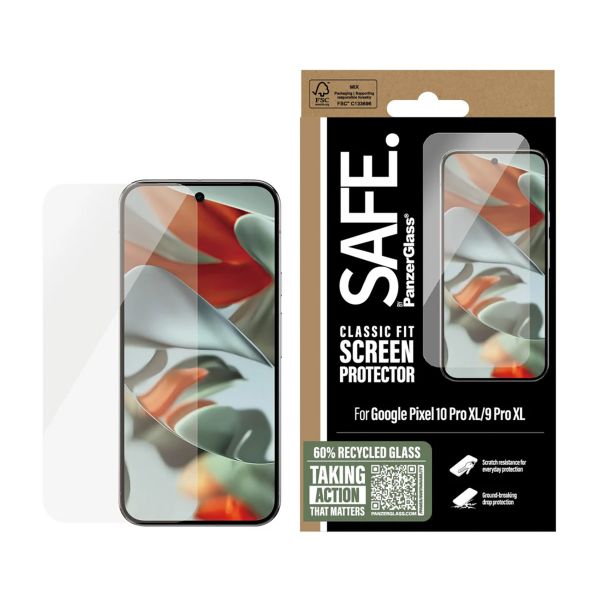 SAFE by PanzerGlass Classic Fit Protecteur d'écran Google Pixel 10 Pro XL