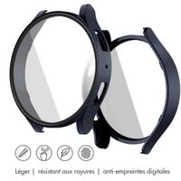 imoshion Coque rigide à couverture complète Samsung Galaxy Watch 6 - 44 mm - Bleu foncé