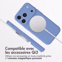 imoshion Coque Couleur avec MagSafe Apple iPhone 18 Pro Max / 17 Pro Max - Bleu