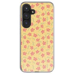 imoshion Coque Design Samsung Galaxy S24 FE - Sunny Yellow Petite Flowers