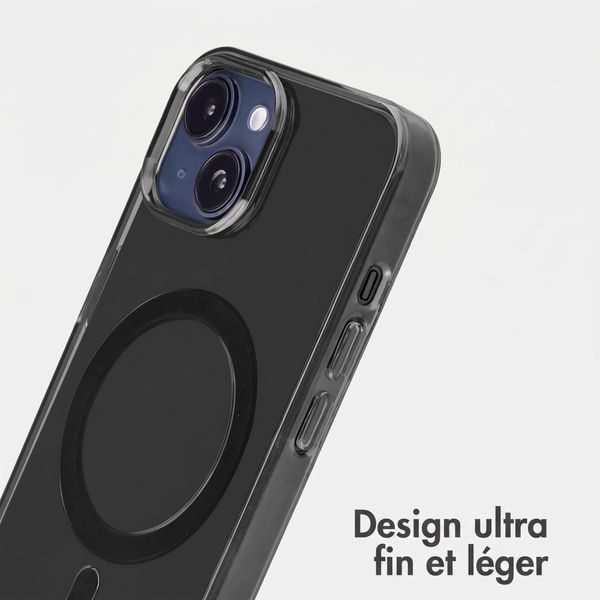 Accezz Lite coque arrière avec MagSafe Apple iPhone 13 - Smokey Clear