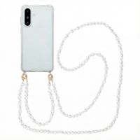 imoshion Coque avec dragonne + bracelet Samsung Galaxy A56 - Perles Cœurs