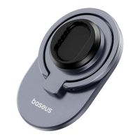 Baseus PrimeTrip support de téléphone 2-en-1 pour vélo / scooter / moto avec anneau support - Magnétique - Universel - Cosmic Black
