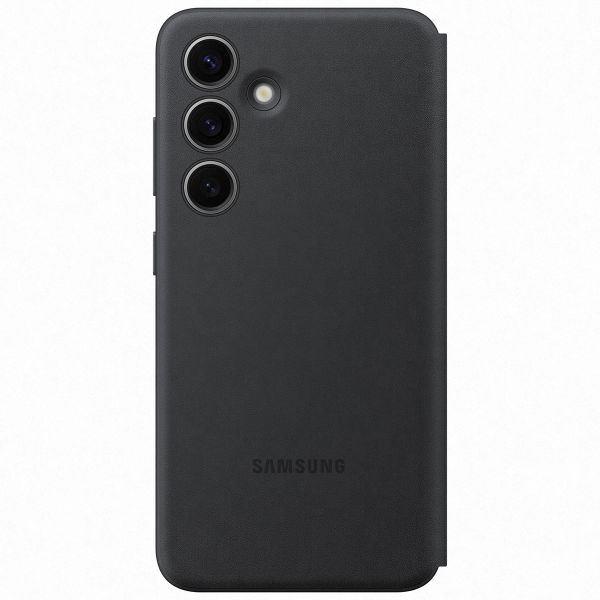Samsung Original Coque S View Samsung Galaxy S24 - Noir