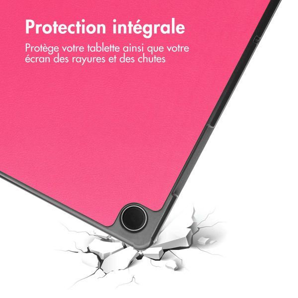 imoshion Coque tablette Trifold Samsung Galaxy Tab A9 Plus - Pink