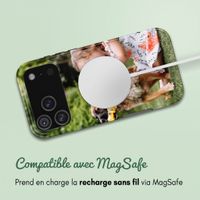 Concevez votre propre coque Tough avec MagSafe Apple iPhone 18 Pro Max / 17 Pro Max - Blanc