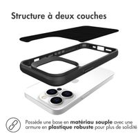 imoshion Rugged Hybrid Carbon Case Apple iPhone 14 Pro Max - Noir