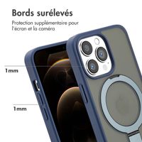 Accezz Coque Ring Stand avec MagSafe Apple iPhone 13 Pro - Bleu