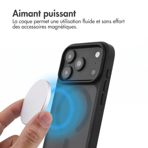 imoshion Coque Color Guard avec MagSafe Apple iPhone 18 Pro Max / 17 Pro Max - Noir