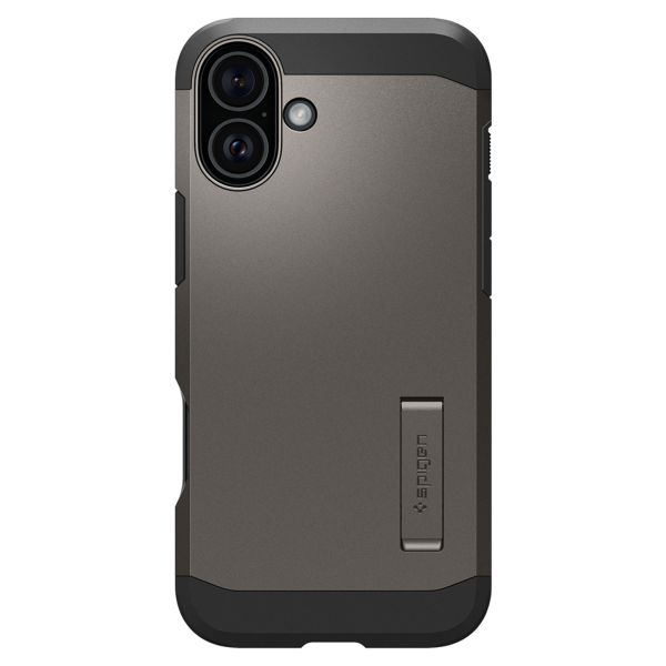 Spigen Coque Tough Armor MagSafe Apple iPhone 16 - Gunmetal