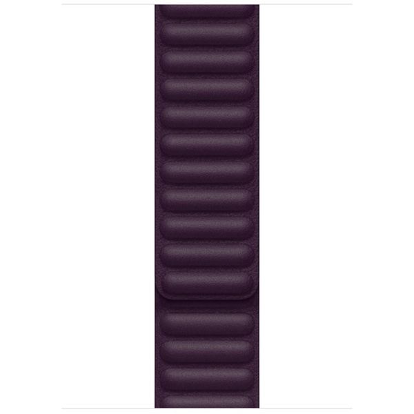 Apple Bracelet Leather Link Apple Watch | 38/40/41/42 mm - Taille S/M - Dark Cherry