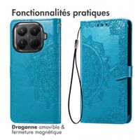imoshion Etui de télephone Mandala Xiaomi 17T - Turquoise