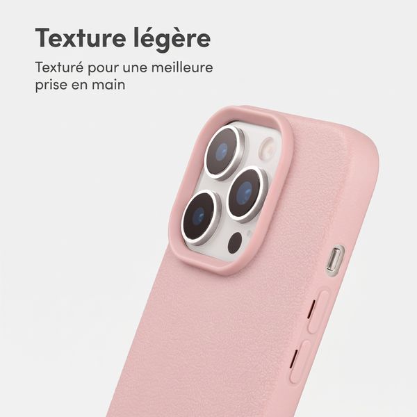 imoshion Coque arrière Texture Apple iPhone 14 Pro - Rose