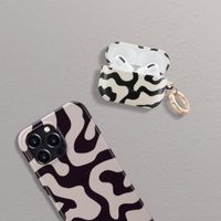 Selencia Coque Vivid  Apple Airpods Pro - Art Wave Black
