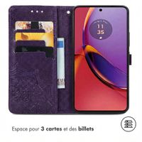 imoshion Etui de télephone Mandala Motorola Moto G84 - Violet
