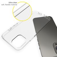 Accezz Coque Clear Apple iPhone 13 Pro Max - Transparent