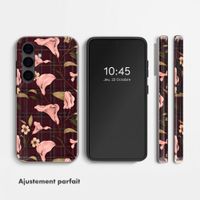 Selencia Coque arrière Vivid Samsung Galaxy S24 - Autumn Muse