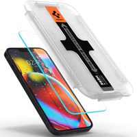 Spigen Protection d'écran en verre trempé GLAStR Fit 2 Paquets + Applicator Apple iPhone 17e / 16e / 14 / 13 / 13 Pro