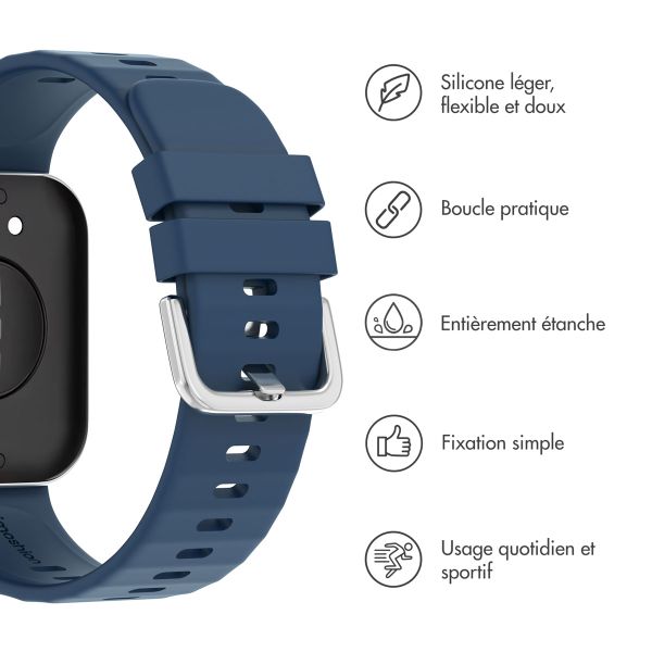imoshion Bracelet silicone Huawei Watch Fit 3 - Bleu
