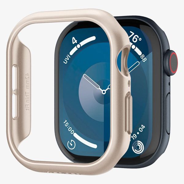 Spigen Coque Thin Fit™ Apple Watch 10 / 11 - 42 mm - Starlight