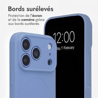 imoshion Coque Couleur avec MagSafe Apple iPhone 18 Pro / 17 Pro - Bleu