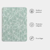 imoshion Coque tablette Design Trifold Samsung Galaxy Tab A11 Plus / A9 Plus - Botanica