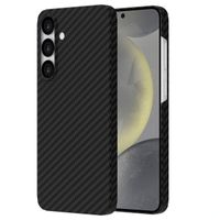 Accezz Coque Kevlar® MagSafe Samsung Galaxy S24 Plus - Noir