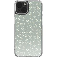 imoshion Coque Design Apple iPhone 14 - Smoke Green Flowers
