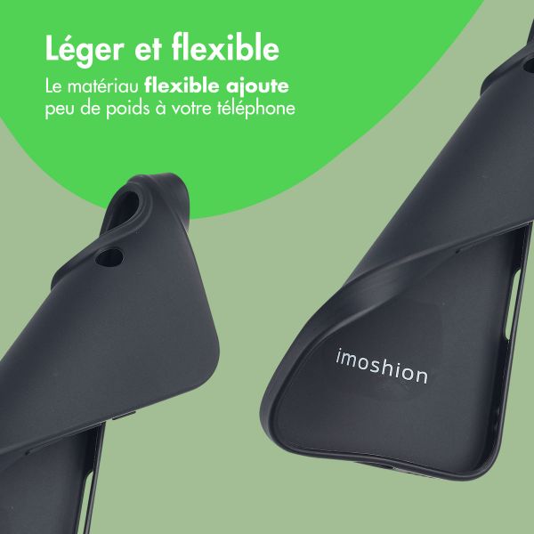imoshion Coque Couleur Apple iPhone 16 - Noir