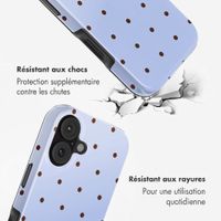 Selencia Coque arrière Vivid Apple iPhone 17 - Happy Dots Digital Sky