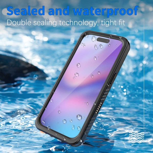 Redpepper Coque imperméable Dot Plus Apple iPhone 17 - Noir
